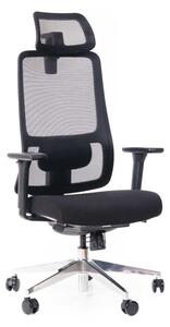 Kancelářská ergonomická židle STRETCH New— černá