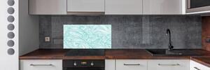 Panel do kuchyně Modré vlny pl-pksh-100x50-f-82527147