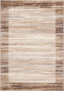 Moderní kusový koberec Ragolle Argentum 63138 9343 šedý hnědý Rozměr: 80x150 cm