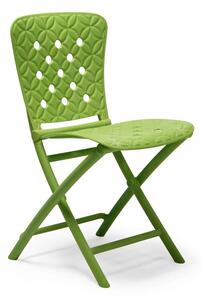 Plastová jídelní židle Stima ZAG SPRING – skládací, více barev Bianco