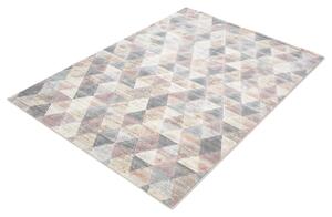 Moderní kusový koberec Ragolle Argentum 63263 6747 Trojúhelníky vícebarevný Rozměr: 80x150 cm