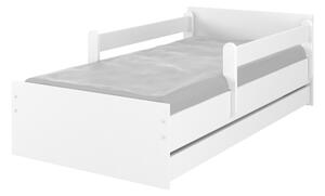 Dětská postel MAX bez motivu 160x80 cm - bílá