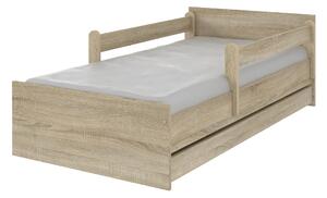 Dětská postel MAX bez motivu 180x90 cm - světlý dub