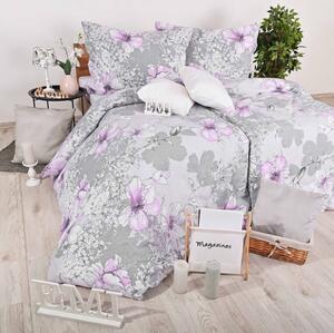 Flanelové povlečení Violet EMI, Standardní set jednolůžko obsahuje 1x 140x200 + 1x 70x90