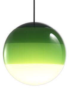 Závěsná svítidlo MARSET, Dipping Light, stmívatelné, Zelená, Obývací pokoj, Sklo, Design