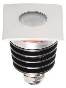 Redo Chodníkové LED svítidlo XGROUND 3W, 40x40 mm, 24V, IP67 Barva světla: 3000K