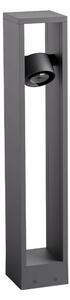 Redo Venkovní LED sloupek XROCK POLE 10W, v. 60 cm, IP65, 24V Barva: Antracit, Barva světla: 2700K