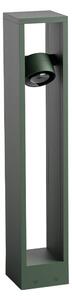 Redo Venkovní LED sloupek XROCK POLE 10W, v. 60 cm, IP65, 24V Barva: Zelená, Barva světla: 2700K