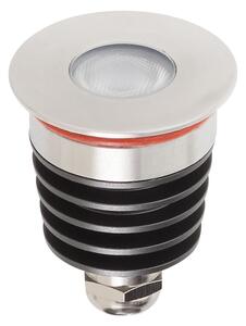 Redo Chodníkové LED svítidlo XGROUND 3W, ø 40 mm, 24V, IP67 Barva světla: 4000K