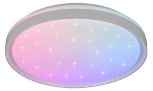 Trio R63581131 LED přisazené stropní svítidlo SOLIT | 14W integrovaný LED zdroj | 1800lm | 2700-6500K | rgb - barevné | stmívač | dálkové ovládání