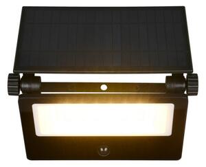 Trio TR22106132 LED solární venkovní nástěnné svítidlo MOURA | 18W integrovaný LED zdroj | 2150lm | 3000+4000+6000K