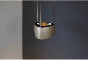 LOOM DESIGN LED závěsné světlo Air, šedé, hliník, 13 cm, stmívatelný, Hliník / šedá / zinek, Obývací pokoj / jídelna, Hliník, Moderní