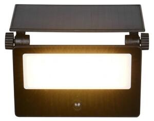 Trio TR22106132 LED solární venkovní nástěnné svítidlo MOURA | 18W integrovaný LED zdroj | 2150lm | 3000+4000+6000K