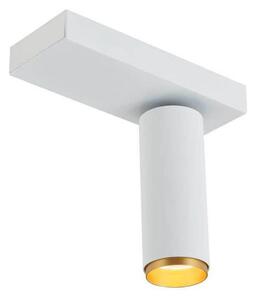 LOOM DESIGN LED stropní bodové světlo X-Beam, 1-flg., bílé, stmívatelný, Bílá / opál, Obývací pokoj / jídelna, Hliník, Moderní