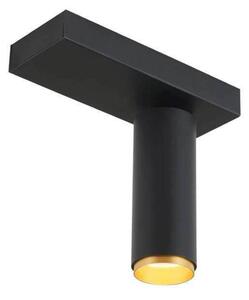 LOOM DESIGN LED stropní bodové světlo X-Beam, 1-flg., černé, stmívatelný, Černá, Obývací pokoj / jídelna, Hliník, Moderní
