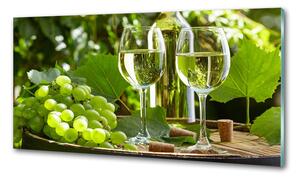 Panel do kuchyně Bílé víno a ovoce pl-pksh-100x50-f-87376150