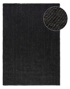 Černý jutový koberec 80x150 cm Bouclé – Hanse Home