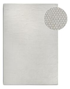 Krémový ručně tkaný koberec s příměsí vlny 80x150 cm Pradesh Natural White – Elle Decoration