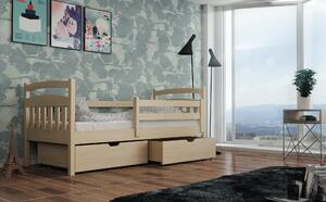 Dětská postel 80 cm Susy (s roštem a úl. prostorem) (borovice). Vlastní profesionální přeprava až k Vám domů 1012828