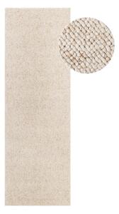 Krémový pratelný běhoun 80x240 cm Rocco Cream – Elle Decoration