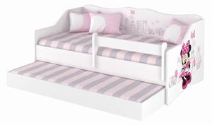 Dětská postel s přistýlkou LULLU 160x80cm - MINNIE PARIS