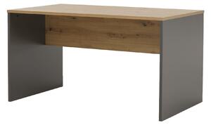 Psací stůl, grafit / dub artisan, RIOMA NEW TYP 16