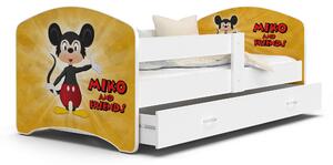 Dětská postel LUCY se šuplíkem - 140x80 cm - MIKO AND FRIENDS