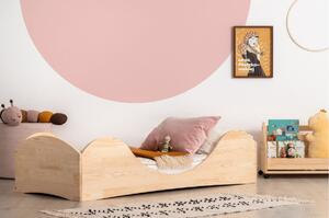 Dětská designová postel z masivu PEPE 1 - 160x70 cm