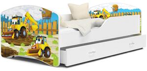 Dětská postel IGOR se šuplíkem - 160x80 cm - BAGR
