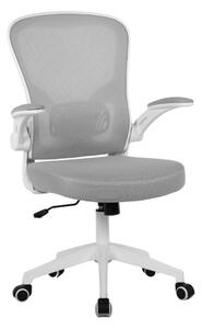 Dětská otočná židle Neoseat LEXI — látka, šedá