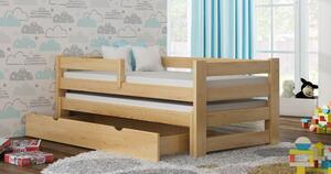 Dětská postel z masivu PAVLÍK DUO - 190x80/180x80 cm