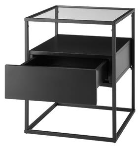 Odkládací stolek ELEWA černá