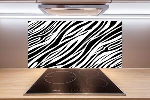 Skleněný panel do kuchynské linky Zebra pozadí pl-pksh-100x50-f-89914611