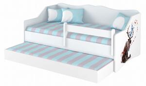 Dětská postel s přistýlkou LULLU 160x80cm - LEDOVÉ KRÁLOVSTVÍ 2