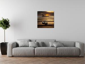 Obraz na plátně Nádherné ráno při molu Velikost: 50 x 40 cm