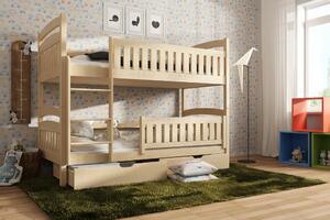 Dětská postel 80 cm Irwin (s roštem a úl. prostorem) (borovice). Vlastní profesionální přeprava až k Vám domů 1013380
