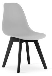 Židle KITO - černá/šedá