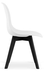 Židle KITO - černá/bílá