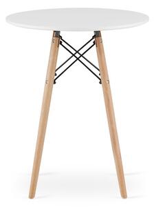 Jídelní stůl TODI 60 cm - buk/bílá