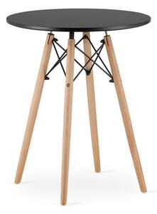 Jídelní stůl TODI 60 cm - buk/černá