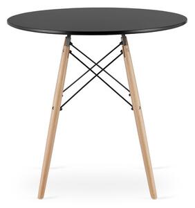 Jídelní stůl TODI 80 cm - buk/černá