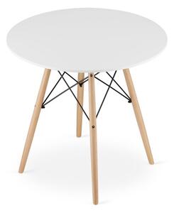 Jídelní stůl TODI 90 cm - buk/bílá