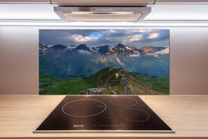 Dekorační panel sklo Vrcholy hor pl-pksh-100x50-f-91952408