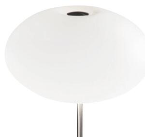 Casablanca Aih stolní lampa, Ø28cm bílá matná