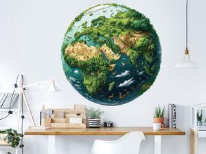 Zelená planeta arch 73 x 75 cm