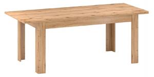 TEMPO Rozkládací jídelní stůl, dub apalačský, 160-200x90 cm, PUSAN S