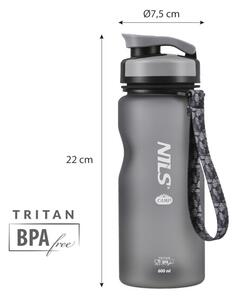 NC1740 ČERNÁ TRITANOVÁ LÁHEV NA PITÍ 600 ML NILS CAMP