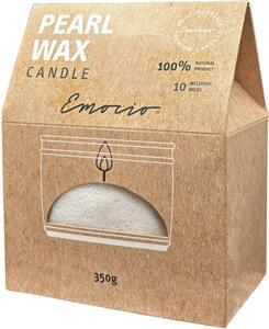 Emocio Pearl wax White svíčka 350 g