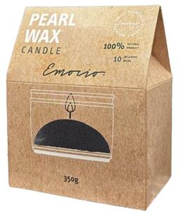 Emocio Pearl wax Black svíčka 350 g