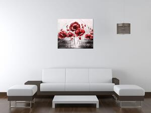 Obraz na plátně Červené Vlčí máky Rozměry: 120 x 80 cm